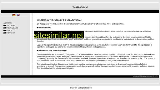 leda-tutorial.org alternative sites