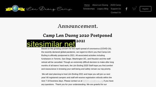 lenduongcamp.org alternative sites