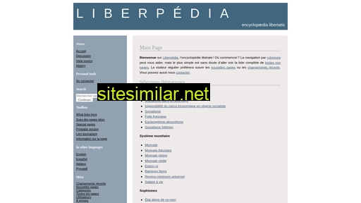 Liberpedia similar sites