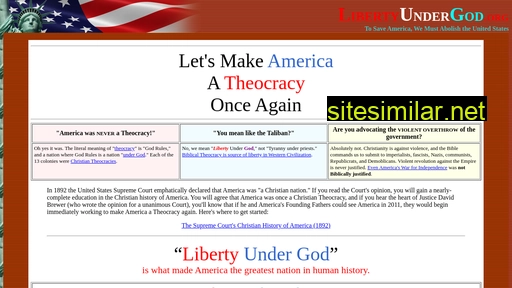 libertyundergod.org alternative sites