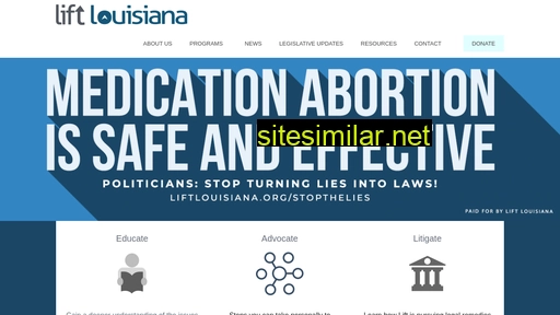 liftlouisiana.org alternative sites