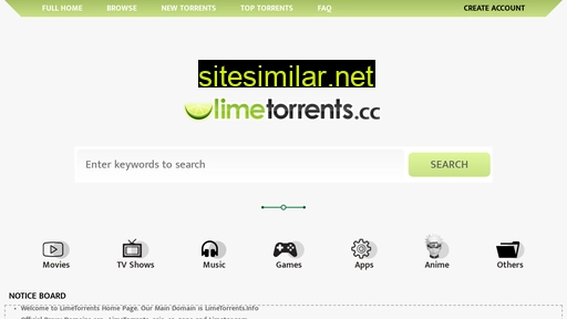 limetorrent.org alternative sites