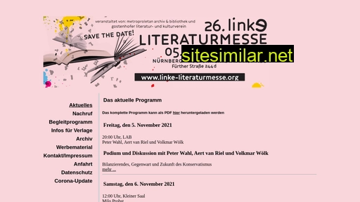 linke-literaturmesse.org alternative sites