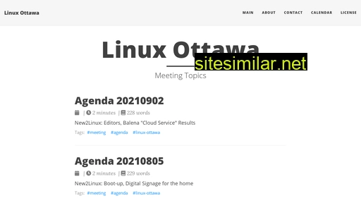 Linux-ottawa similar sites