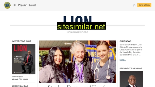 Lionmagazine similar sites
