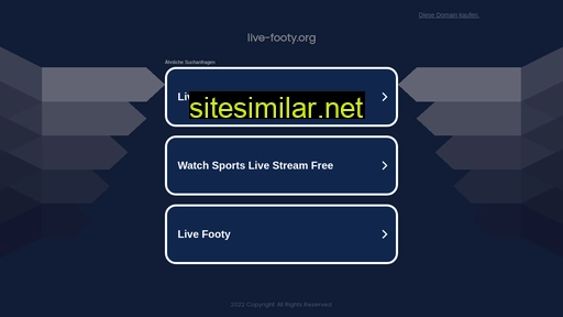 live-footy.org alternative sites