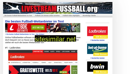 livestreamfussball.org alternative sites