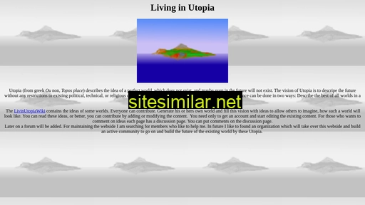 livinutopia.org alternative sites
