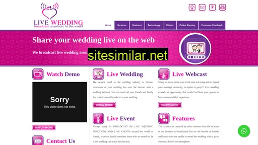 livewedding.org alternative sites
