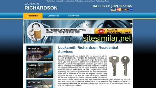locksmithrichardson.org alternative sites