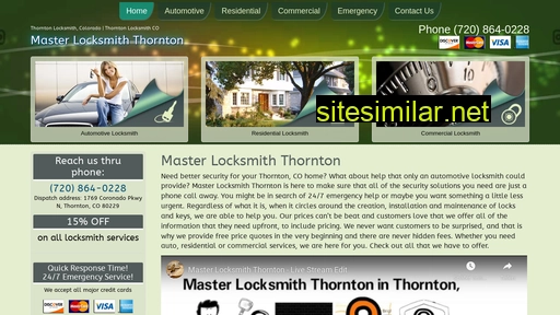 locksmiththornton.org alternative sites