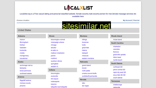 Localxlist similar sites