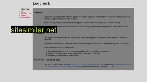 logcheck.org alternative sites