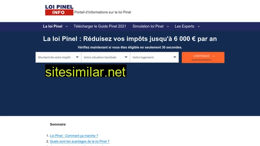 Loi-pinel-info similar sites