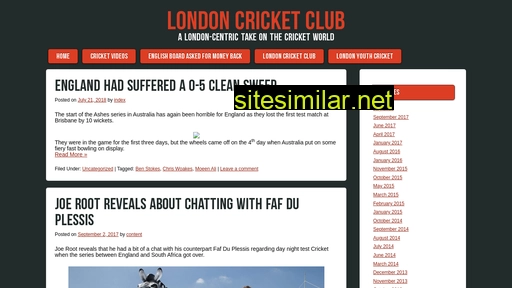 londoncricketclub.org alternative sites
