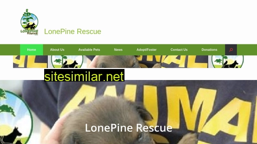 lonepinerescue.org alternative sites