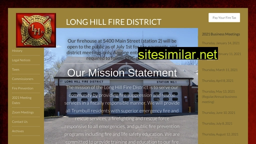 longhillfiredistrict.org alternative sites
