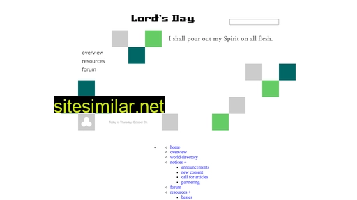 Lords-day similar sites