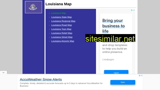louisiana-map.org alternative sites