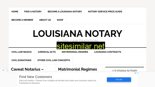 louisiana-notary.org alternative sites
