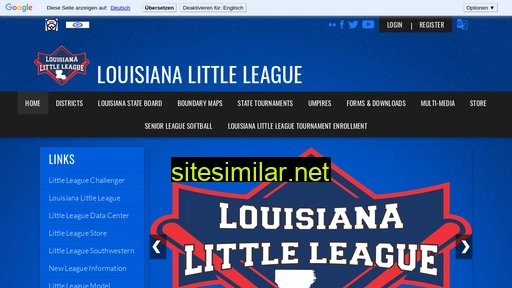 Louisianalittleleague similar sites