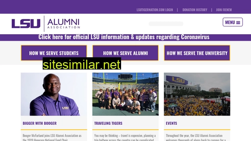 lsualumni.org alternative sites