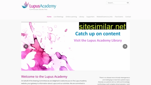 lupus-academy.org alternative sites