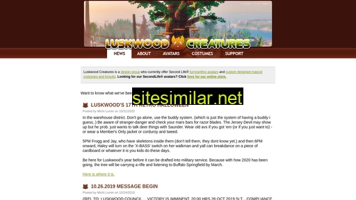 luskwood.org alternative sites