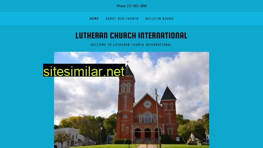 lutheranchurchinternational.org alternative sites