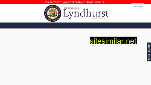 lyndhurstnj.org alternative sites