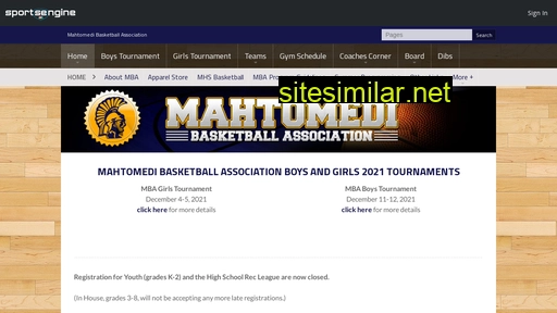 mahtomedibasketball.org alternative sites