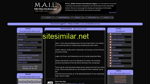 Mailleartisans similar sites