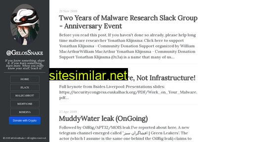 Malware-research similar sites