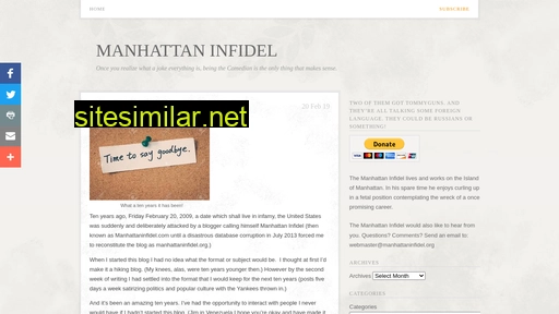 manhattaninfidel.org alternative sites