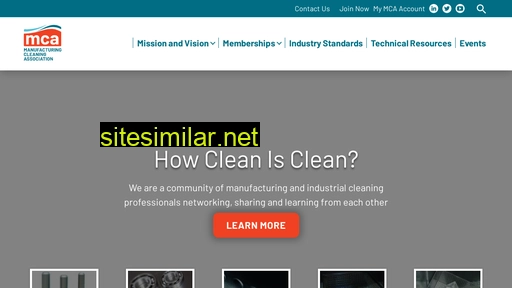 manufacturingcleaning.org alternative sites