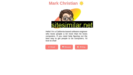 markchristian.org alternative sites