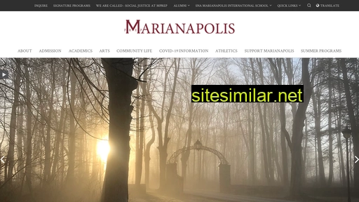 marianapolis.org alternative sites