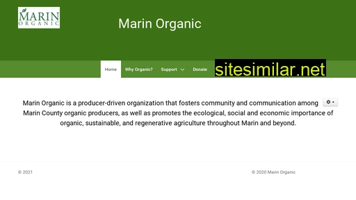 marinorganic.org alternative sites