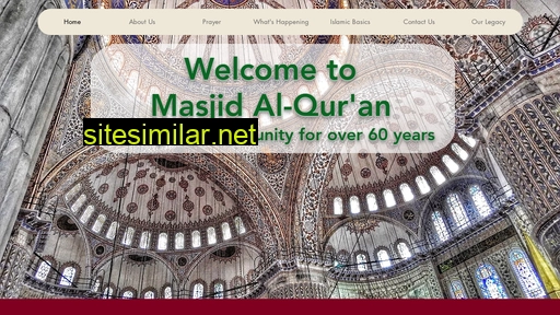 masjidalquran.org alternative sites