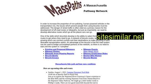 masspaths.org alternative sites