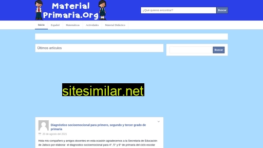 materialprimaria.org alternative sites