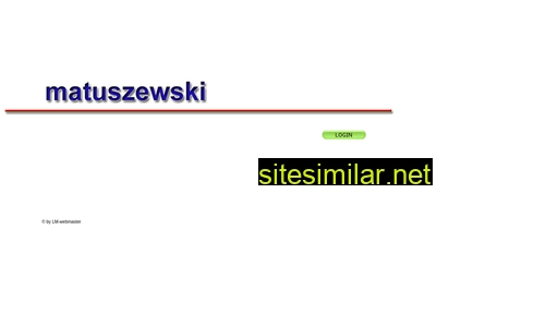 matuszewski.org alternative sites