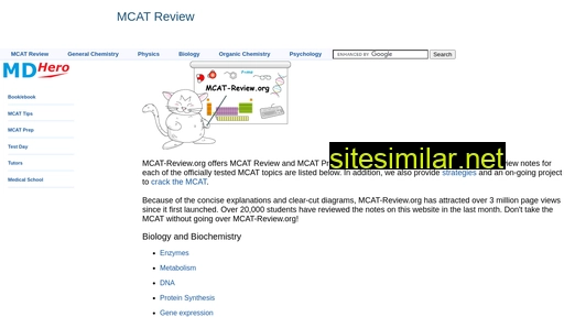 Mcat-review similar sites