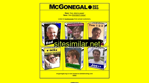 Mcgonegal similar sites