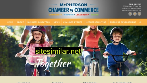 mcphersonchamber.org alternative sites