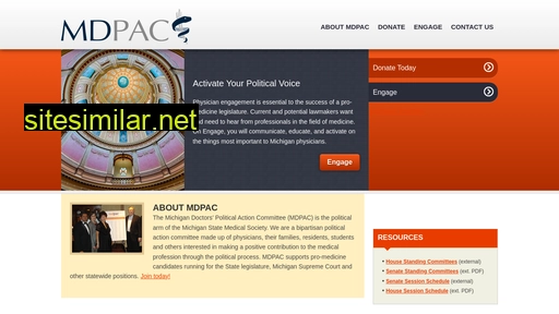 mdpac.org alternative sites