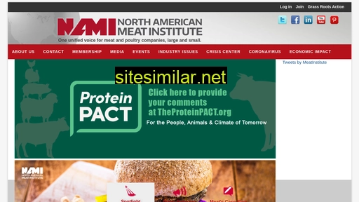 meatinstitute.org alternative sites