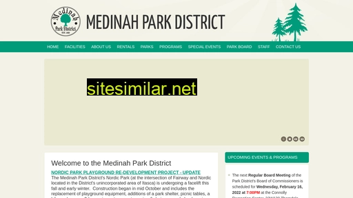 medinahparkdistrict.org alternative sites