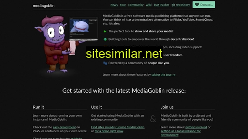 mediagoblin.org alternative sites