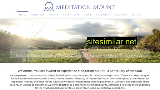 meditationmount.org alternative sites